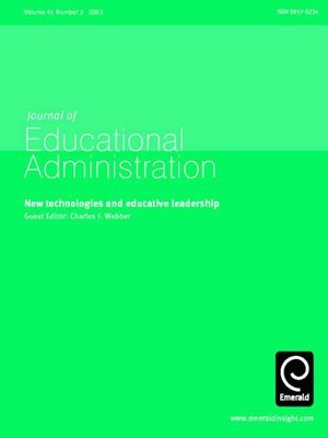 cover image of Journal of Educational Administration, Volume 41, Issue 2